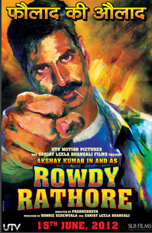 First look: Akshay Kumar as Rowdy Rathore